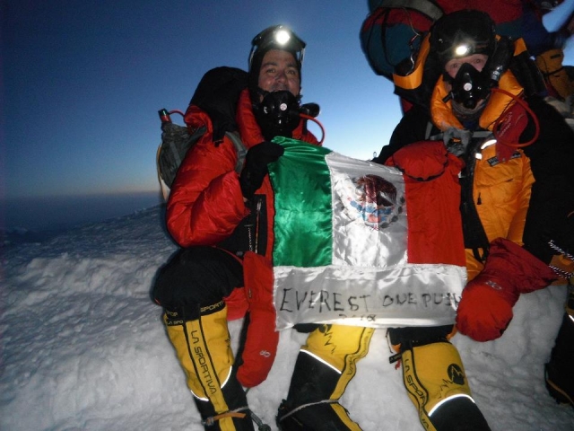 Mexicanos en el everest
